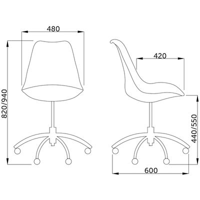 Стул Tetchair TULIP