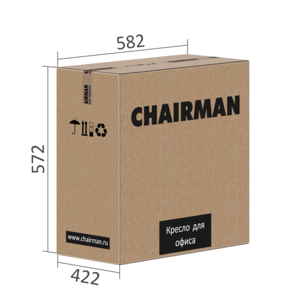 Кресло CHAIRMAN 696 V WHITE
