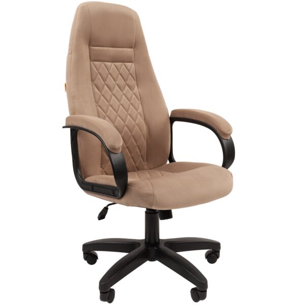 ofisnoe-kreslo-chairman-home-951-tkan-velyur-bezhevyy Кресло CHAIRMAN 951 HOME
